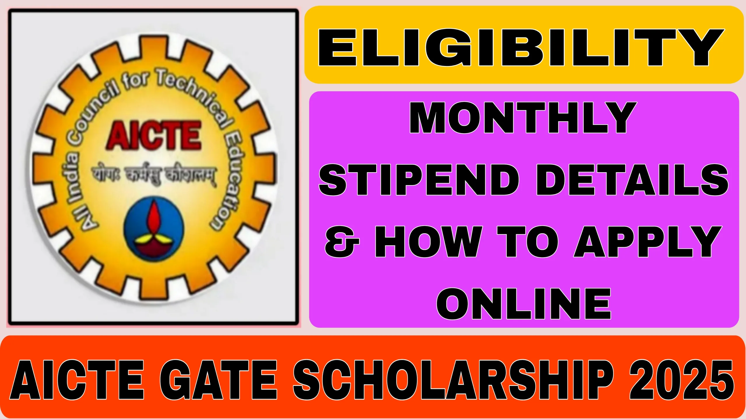 AICTE GATE Scholarship 2025
